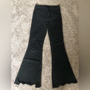 Flying Monkey Black Bell Bottoms